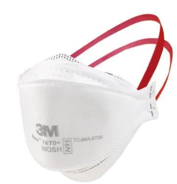 3M Aura 1870+ One Size Fits Most N95 Respirator - Image 3