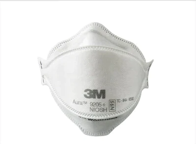 3M Aura 9205+ One Size Fits Most N95 Respirator