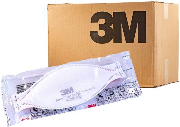 3M Aura 1870+ One Size Fits Most N95 Respirator